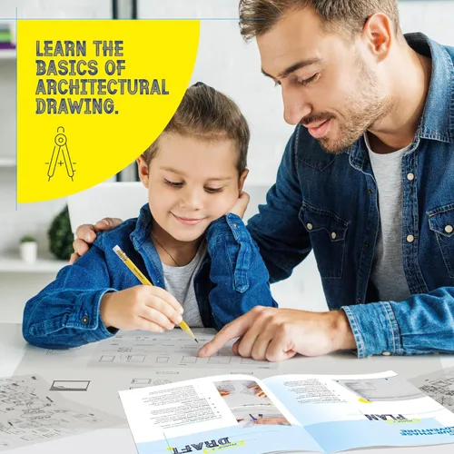 Vista 6 de Kit de arquitectura para niños - Kit de modelo de arquitecto para el hogar