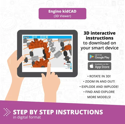 Vista 6 de STEM QBOIDZ & Junior Robotics Set (combinación de E10 y E15) Aprende a codificar - Experimentos de programación - Kit robótico escolar y escolar