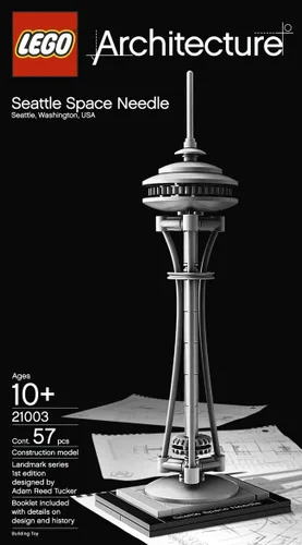 Vista 2 de LEGO Architecture Aguja Espacial de Seattle (21003)
