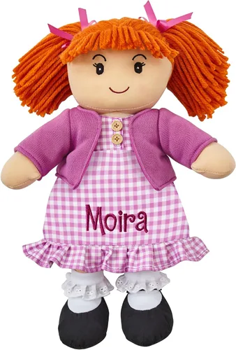 Vista 13 de Let's Make Memories Muñeca de trapo personalizada - Muñeca Mini-Me - Muñeca para niñas - Juguete para niñas - Pelo negro