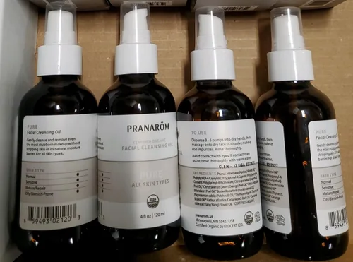 Vista 8 de Pranarom - Aceite de limpieza facial puro (4 onzas / 4.1 fl oz) - Aceite esencial 100% puro y natural para limpieza facial para maquillaje