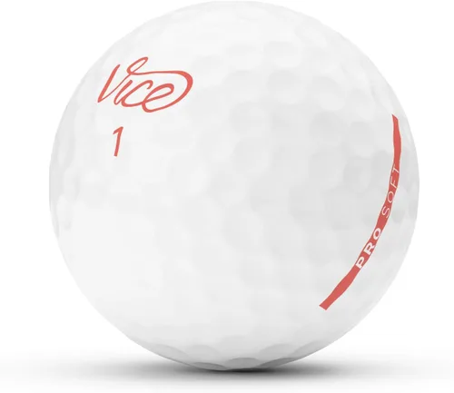 Vista 2 de Vice Golf Pro Soft Golf Balls Coral (Living Coral)