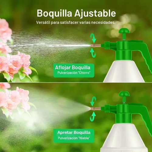 Vista 2 de VIVOSUN 50oz Pump Sprayer, Handheld Garden Water Sprayer Bottle Verde
