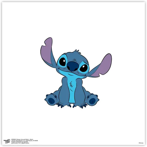 Vista 10 de Trends International Gallery Pops Disney Lilo & Stitch - Póster de pared con puntada, 12.00 x 12.00 pulgadas, versión de marco negro