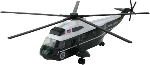 Vista 3 de Daron Marine One Helicóptero Presidencial VH-3D, azul