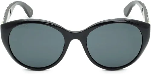 Vista 2 de Gucci Womens Matelasse Round Acetate Sunglasses