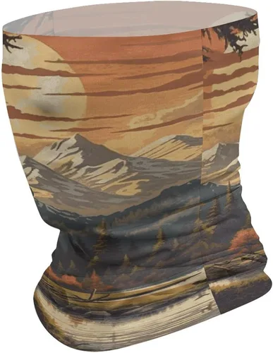 Vista 2 de Great Outdoors Neck Gaiter for Men Women Upf 50+ Sun Protection Balaclava Face Mask Cover Moisture Wicking & Quick Dry Neckerchief Seamless Ski Mask
