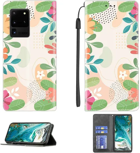 Vista 61 de jioeuinly ATT Motivate 2 - Funda compatible con ATT Motivate 2, funda con soporte abatible y cierre magnético DJS