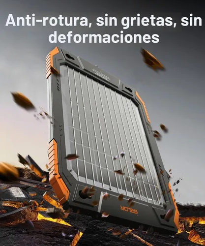Vista 7 de BALDR Cargador de batería solar de 13 W actualizado, mantenedor de 12 V, portátil, impermeable, panel solar, kit de carga de goteo para automóvil
