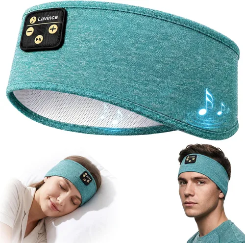 Vista 12 de Auriculares para dormir Bluetooth 5.4, diadema para dormir Malva