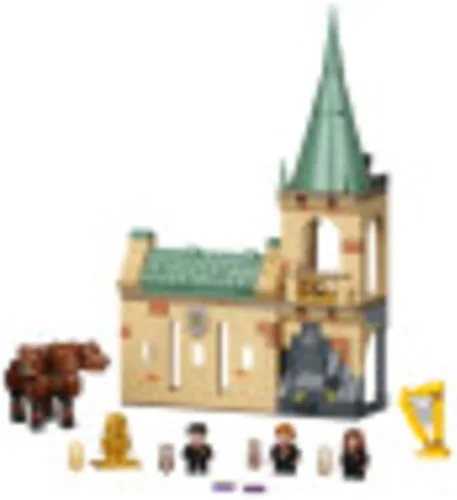 Vista 4 de LEGO Harry Potter Hogwarts: Fluffy Encounter 76387 Kit de construcción; juego de Hogwarts para perros de 3 cabezas; juguete genial y coleccionable