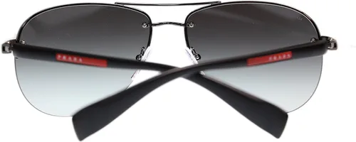 Vista 3 de Prada anteojos de sol Para Hombres ps56ms 5AV3M1GunmetalGris degradado lente Rectangular