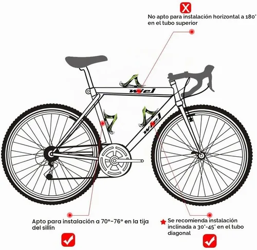 Vista 7 de Wiel Soporte de jaula de botella de agua de bebida ligera de bicicleta de fibra de carbono completa