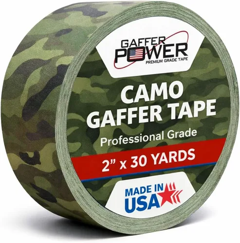 Vista 19 de Gaffer Power - Cinta adhesiva que brilla en la oscuridad, 1 pulgada x 15 pies, fabricada en Estados Unidos Brillan en la oscuridad