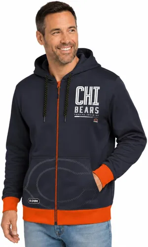 Vista 32 de Outerstuff NFL - Sudadera con capucha para hombre con cremallera completa en colores del