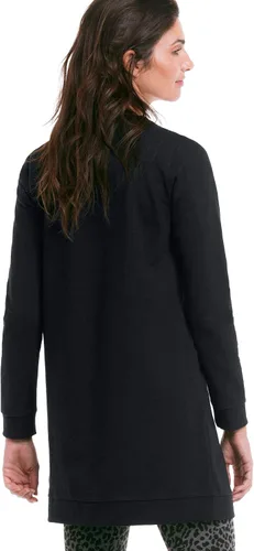 Vista 6 de Ellos Sudadera tipo túnica Love de talla grande para mujer