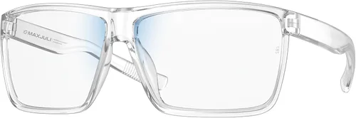 Vista 10 de MAXJULI Lentes de bloqueo de luz azul XL para hombres grandes, computadora/juegos/TV/teléfonos 8108 Negro/Fl-41 Rosa