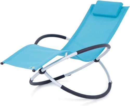 Vista 10 de Sillón reclinable para jardín al aire libre, tumbonas plegables con almohada extraíble, anti-UV, para balcón, estilo 5 Morado