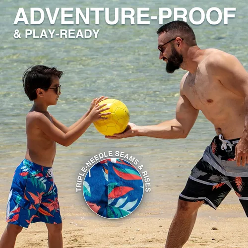 Vista 87 de Kanu Surf Traje de baño Yolo de secado rápido UPF 50+ para niños