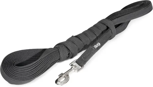 Vista 43 de Julius-K9 218GM-B-DP Correa de color y gris superagarre, ajustable, 0.551 in x 7.2 ft, azul-gris