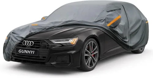 Vista 21 de GUNHYI Funda de coche de 16 capas para automóvil deportivo Coupe pequeño impermeable para todo tipo de clima, ajuste universal Mazda Miata/MX-5, BMW