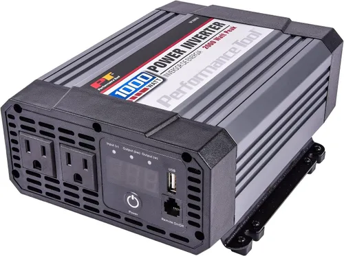 Vista 3 de Performance Tool Inversor de corriente W16652 de 1000 vatios