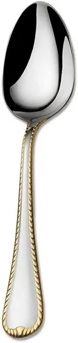 Vista 2 de Mikasa Cameo Gold - Cucharilla de acero inoxidable 18/10 (juego de cuatro)