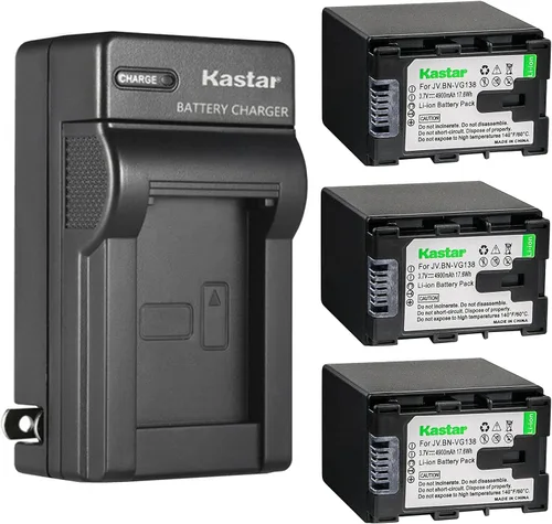 Vista 6 de Kastar Reemplazo del cargador de batería de pared de CA para JVC GZ-HM50 GZ-HM50U GZ-HM65 GZ-HM300 GZ-HM300BU GZ-HM300BUS GZ-HM300SEK GZ-HM300SEU