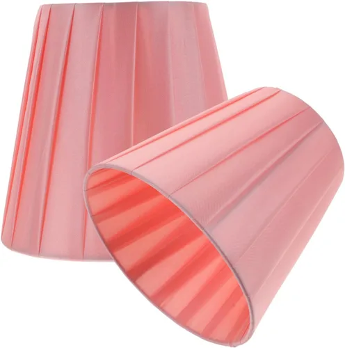 Vista 9 de SHERCHPRY 2 piezas de clip para lámpara de repuesto de tela plisada para lámparas de piso de mesa y mesita de noche, accesorio decorativo fácil