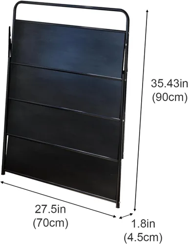 Vista 9 de Zapatero plegable de 4 niveles sin montaje, organizador de zapatos plegable sin instalación, estantes portátiles de metal sólido para armario