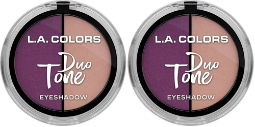 Vista 7 de L.A. COLORS Sombra de ojos de tono dúo, Allure CES269