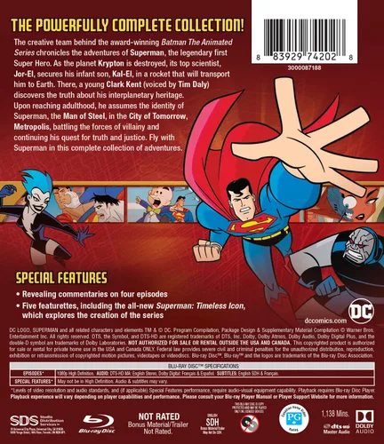 Vista 3 de Superman The Complete Animated Series (Blu-ray)