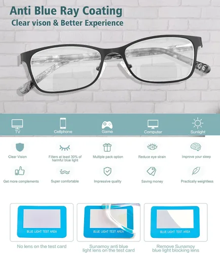 Vista 6 de Gafas de lectura bifocales pequeñas para mujer, con luz azul, lector de computadora, parte superior transparente, Cateye para mujer, gafas elegantes