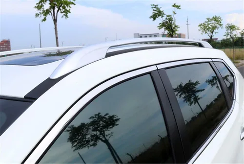 Vista 3 de 2 barras transversales para Nissan X-Trail Rogue 2014-2019, portaequipajes, barras laterales