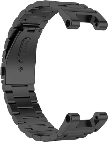 Vista 7 de FitTurn Compatible con las correas Amazfit T-Rex, pulsera elegante de repuesto de acero inoxidable sólido de metal ajustable con herramientas