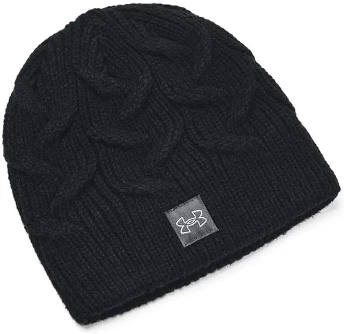 Vista 2 de Under Armour Gorro de punto trenzado Halftime para mujer