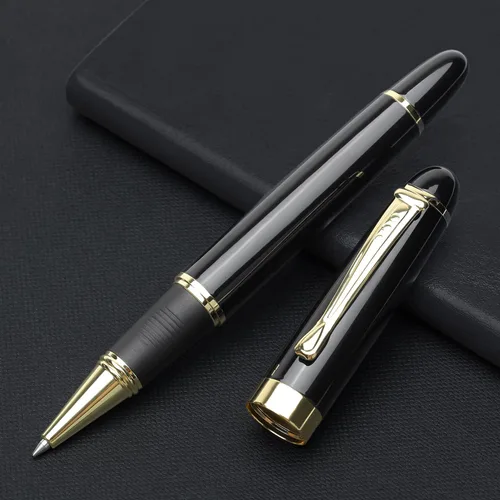 Vista 3 de YIVONKA Bolígrafos de lujo, bonito bolígrafo, el mejor regalo para hombres, bolígrafos profesionales de oficina ejecutiva, caja de regalo, bolígrafo