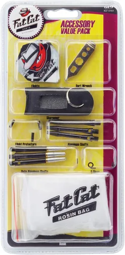Vista 3 de Accesorio de dardos Fat Cat: Kit de herramientas de afinación de dardos de punta suave (ejes, vuelos, puntos de dardos 2BA y llave mecánica)