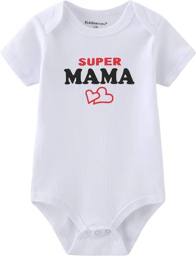 Vista 3 de Kiddiezoom Conjunto de canastilla para bebé, 9 piezas, conjunto de mamelucos y pantalones, conjunto de regalo unisex para bebé