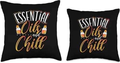 Vista 3 de EO Practitioner Essential Oils and Chill Essential Oils Throw Pillow