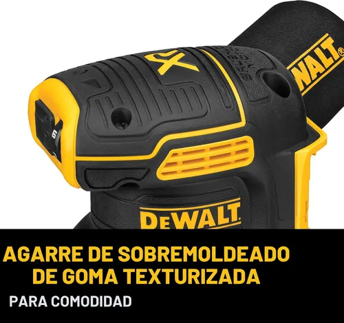 Vista 5 de DEWALT - Lijadora orbital de 20 V MAX, solo herramienta (DCW210B)