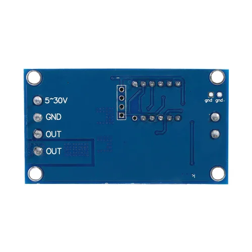 Vista 9 de Relé de temporizador, módulo de retardo de pantalla LED, CC 5V-30V, relé de retardo de tiempo, ciclo de encendido/apagado, placa de interruptor