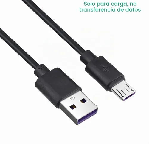 Vista 3 de Smays Cable micro USB de 25 pies de repuesto para cámara Wyze Cam, Nest - Cable de alimentación de extensión extralargo (negro)