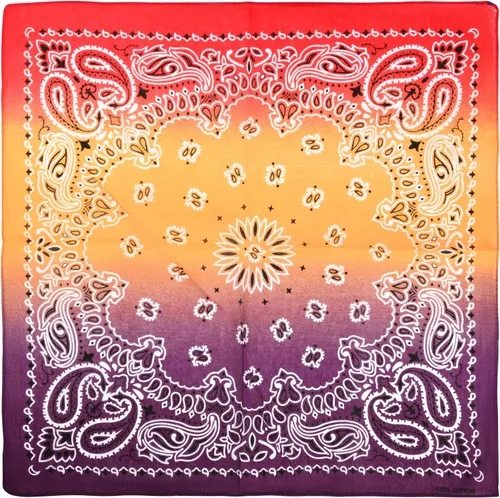 Vista 46 de Motique Accessories Bandana de algodón de 22 pulgadas con estampado cachemira