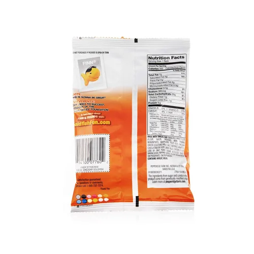 Vista 2 de Pepperidge Farm Goldfish - Galletas horneadas con queso cheddar, 1.5 onzas, paquete de 72