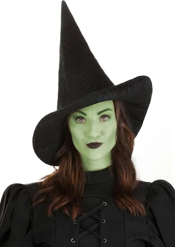 Vista 2 de elope Sombrero de bruja Elphaba para mujer