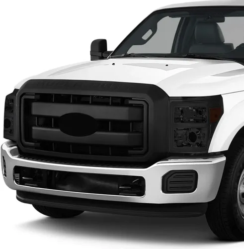 Vista 6 de DNA MOTORING HL-HPL-LED-FSU13-SM-AM-T2 Par de faros delanteros LED E-Styling DRL de repuesto compatible con Ford F-250 F-350 F-450 F-550 Super Duty