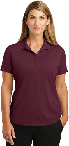 Vista 3 de CornerStone Polo ligero a prueba de enganches para mujer. CS419