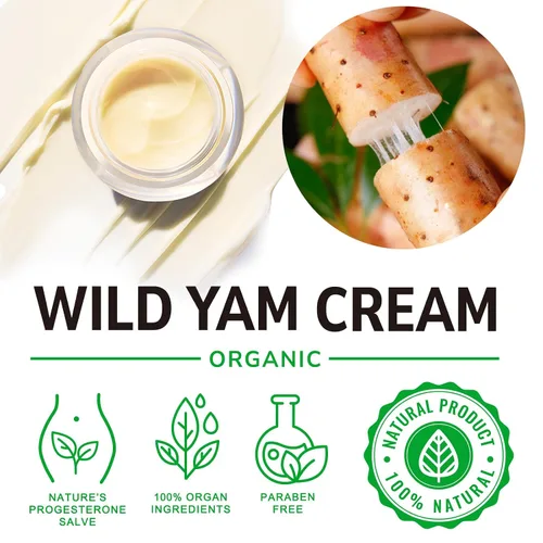 Vista 2 de Crema de ñame silvestre NATURE ZIRAN - Crema de ñame silvestre - Adecuada para aliviar síntomas durante períodos de cambio físico - para todo tipo