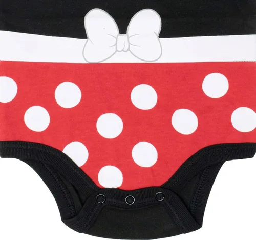 Vista 8 de Disney Minnie Mouse 5 Pack Body para niñas